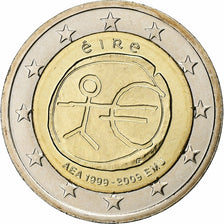 Ierland, 2 Euro, Union économique et monétaire, 2009, Pessac, Bi-Metallic, PR
