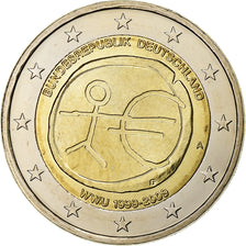 République fédérale allemande, 2 Euro, 2009, Berlin, Bimétallique, SPL+