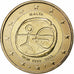 Malta, 2 Euro, E.M.U., 10th Anniversary, 2009, Paris, SPL, Bi-metallico, KM:134