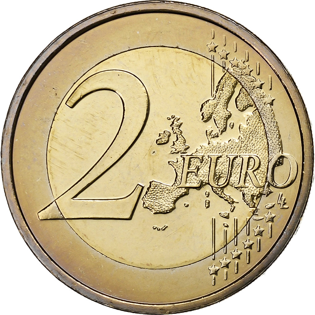 Malta, 2 Euro, E.M.U., 10th Anniversary, 2009, Paris, SPL, Bi-metallico, KM:134
