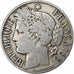 France, Franc, Cérès, 1887, Paris, Silver, VF(20-25), Gadoury:465a, KM:822.1