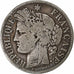France, 2 Francs, Cérès, 1881, Paris, Silver, VF(20-25), Gadoury:530a