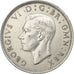 Great Britain, George VI, 1/2 Crown, 1942, Silver, AU(50-53), KM:856