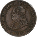 ITALIAN STATES, PAPAL STATES, Pius IX, 1/2 Soldo, 2-1/2 Centesimi, 1867, Rome