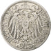 ALEMANIA - IMPERIO, Wilhelm II, 25 Pfennig, 1909, Karlsruhe, Níquel, MBC, KM:18