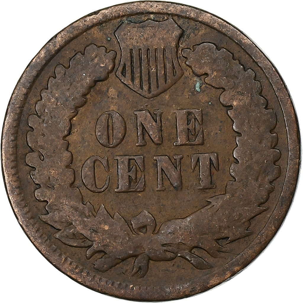 Estados Unidos, Cent, Indian Head Cent, 1890, U.S. Mint, Bronce, BC+, KM:90a
