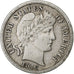 United States, Dime, Barber Dime, 1916, U.S. Mint, Silver, AU(50-53), KM:113
