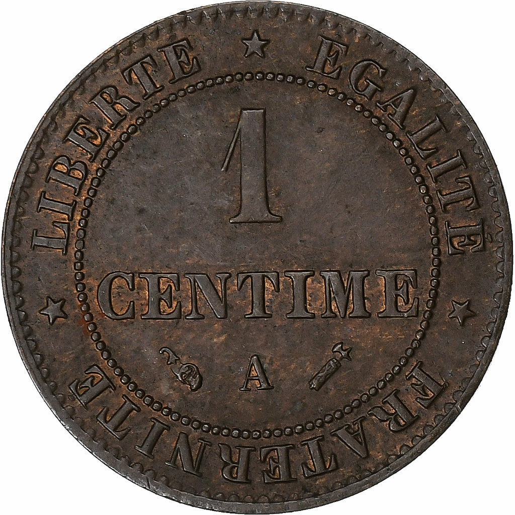 Coin, France, Cérès, Centime, 1894, Paris, AU(55-58), Bronze, KM:826.1