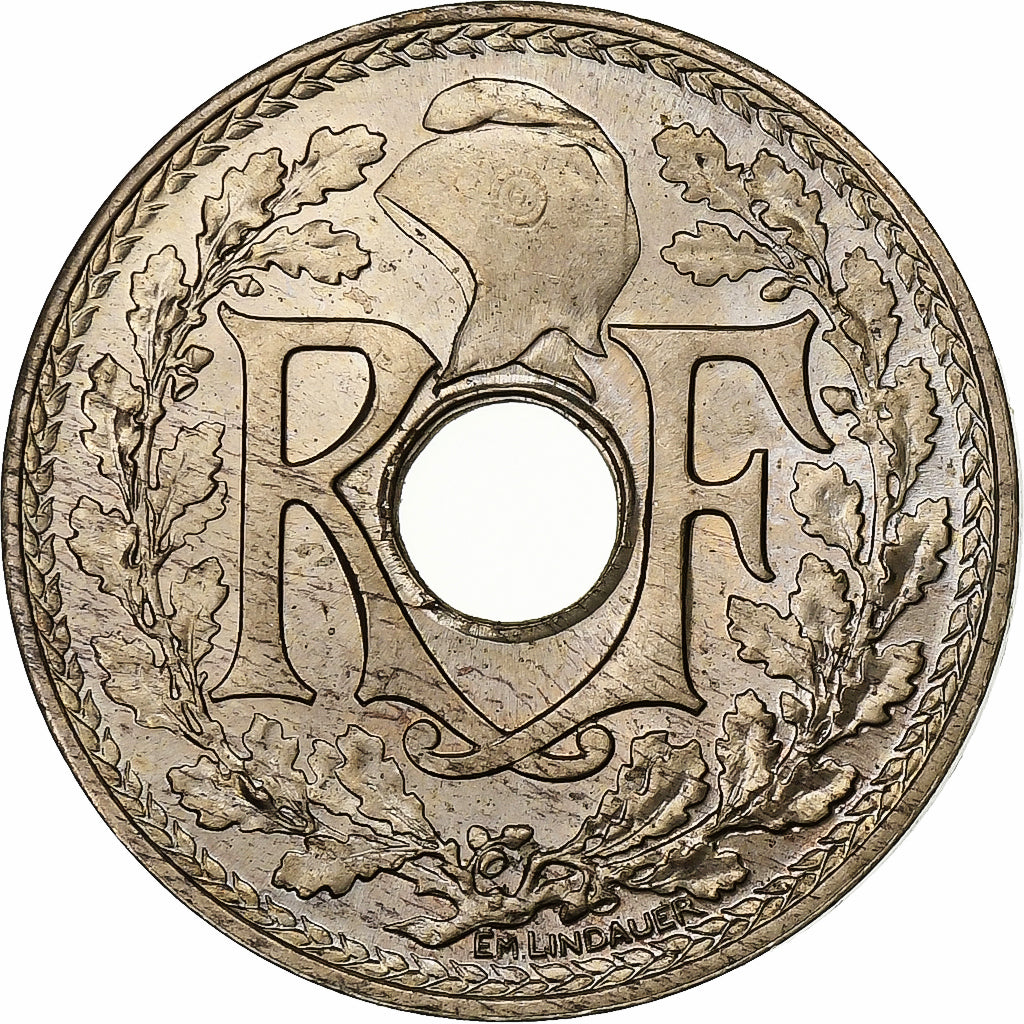 France, 25 Centimes, Lindauer, 1939, Nickel-Bronze, MS(65-70), KM:867b