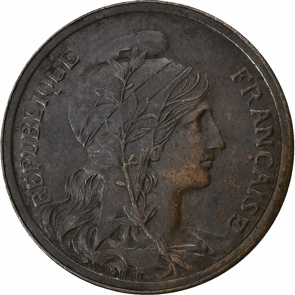 Monnaie, France, Dupuis, 2 Centimes, 1910, Paris, TTB, Bronze, Gadoury:107