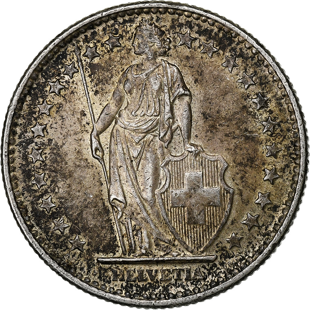 Moneda, Suiza, 2 Francs, 1965, Bern, EBC, Plata, KM:21