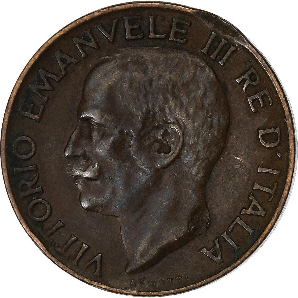 Italien, Vittorio Emanuele III, 5 Centesimi, 1930, Rome, Bronze, S+, KM:59