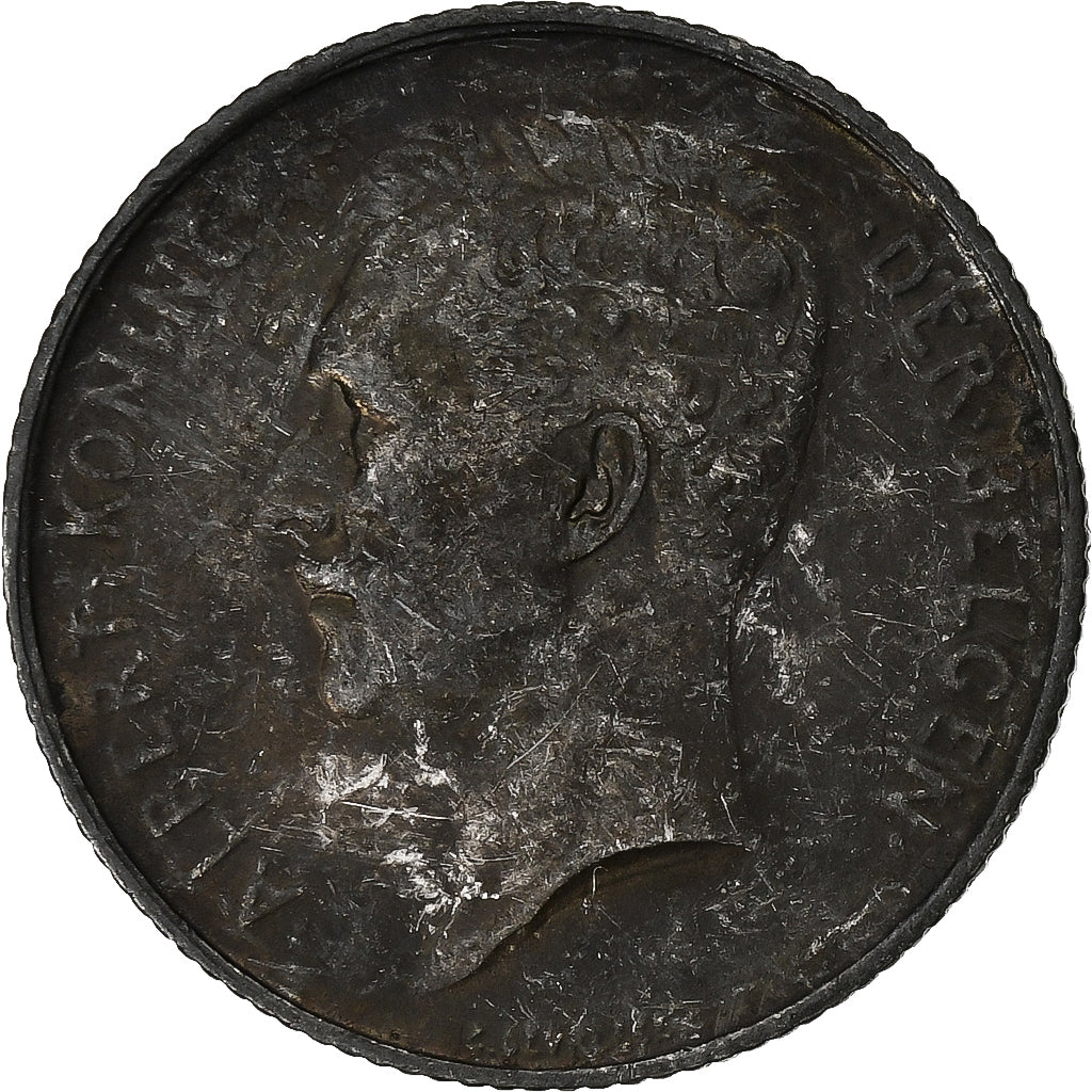 Bélgica, Franc, 1913, Plata, BC+, KM:72