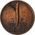 Paesi Bassi, Juliana, Cent, 1950, Bronzo, BB, KM:180