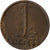 Paesi Bassi, Juliana, Cent, 1957, Bronzo, BB, KM:180