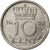 Paesi Bassi, Juliana, 10 Cents, 1950, Nichel, BB, KM:182