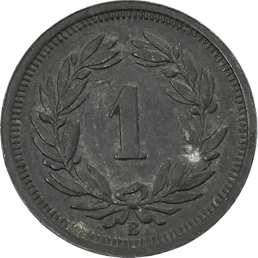 Suiza, Rappen, 1946, Bern, Cinc, MBC, KM:3a