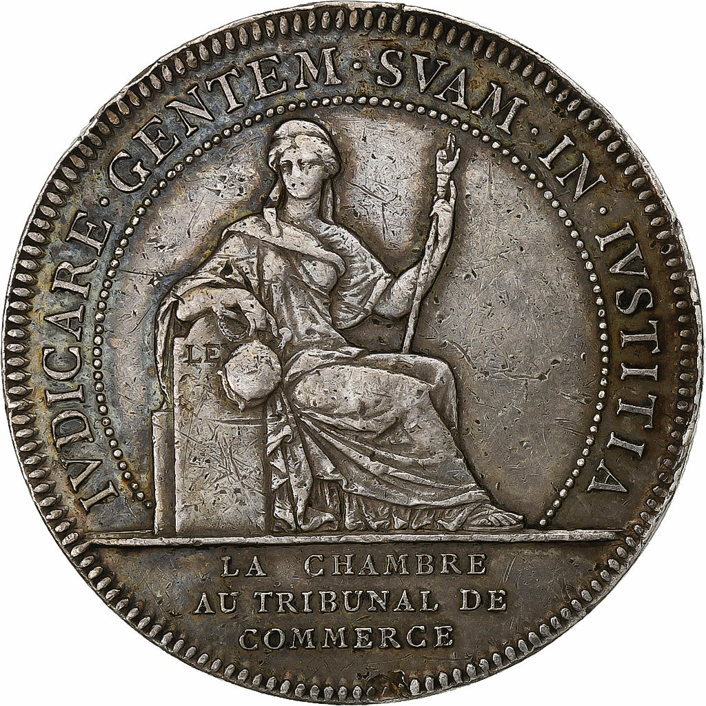 France, Token, Chambre au Tribunal de Commerce, Nantes, Silver, AU(50-53)