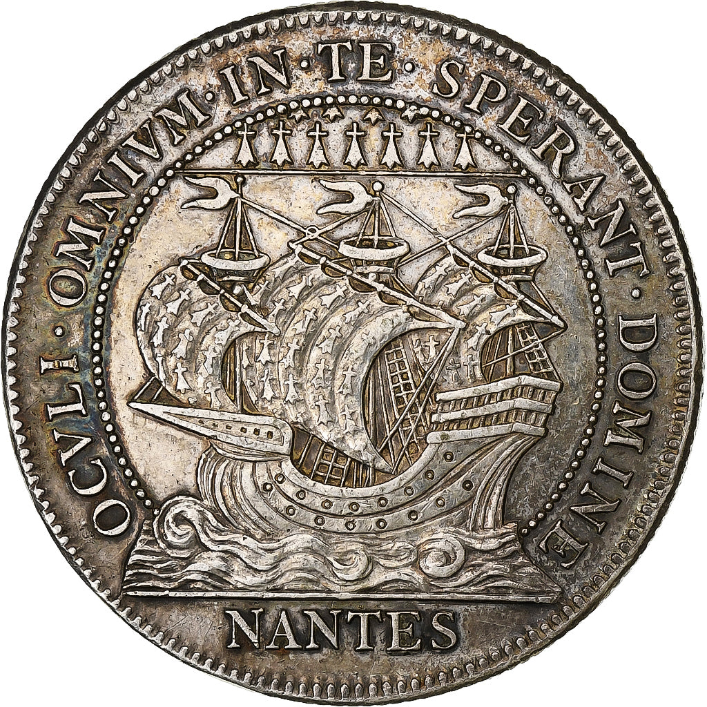 France, Token, Chambre au Tribunal de Commerce, Nantes, Silver, AU(50-53)
