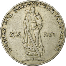 Russia, Rouble, 1965, Copper-Nickel-Zinc, EF(40-45), KM:135.1