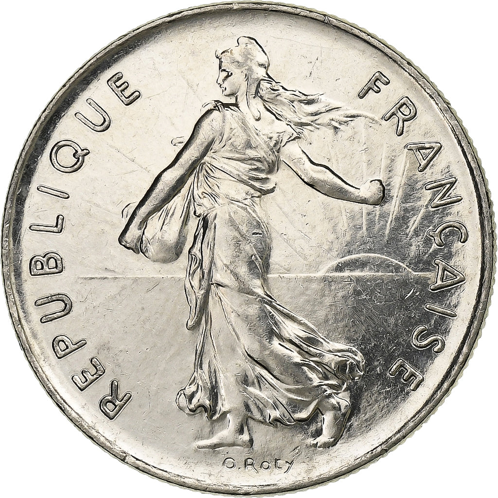 Francia, 5 Francs, Semeuse, 1978, Paris, Nichel placcato rame-nichel, SPL-