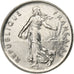 Francia, 5 Francs, Semeuse, 1990, Paris, Nichel placcato rame-nichel, BB+
