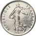 Francia, 5 Francs, Semeuse, 1991, Paris, Nichel placcato rame-nichel, BB