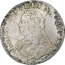 Francia, Louis XV, Ecu, Écu aux branches d'olivier, 1726, Tours, Argento, MB