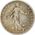 França, 50 Centimes, Semeuse, 1897, Paris, Prata, AU(50-53), Gadoury:420