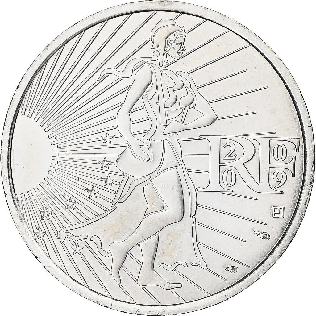 France, 10 Euro, 2009, Argent, FDC, Gadoury:EU337, KM:1580