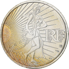 France, 10 Euro, 2009, Silver, MS(60-62), Gadoury:EU337, KM:1580