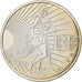 France, 10 Euro, 2009, Silver, MS(63), Gadoury:EU337, KM:1580