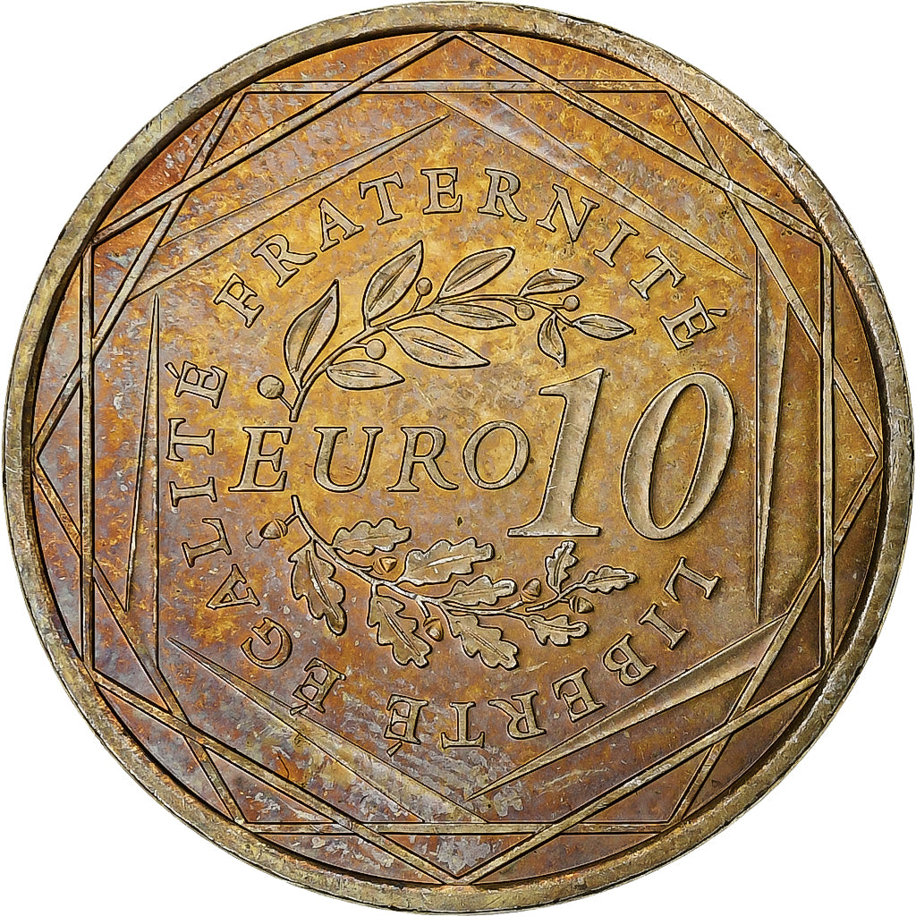 France, 10 Euro, 2009, Silver, MS(63), Gadoury:EU337, KM:1580