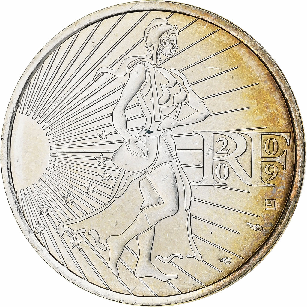 France, 10 Euro, 2009, Silver, AU(55-58), Gadoury:EU337, KM:1580