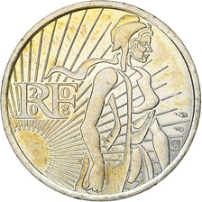 France, 5 Euro, Semeuse, 2008, Paris, Silver, AU(50-53)