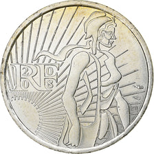 France, 5 Euro, Semeuse, 2008, Paris, Silver, AU(55-58)