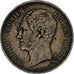 Belgium, Leopold I, 5 Francs, 5 Frank, 1865, Silver, VF(20-25), KM:17