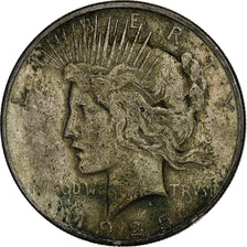 United States, Dollar, Peace Dollar, 1925, U.S. Mint, Silver, F(12-15), KM:150