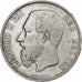 Belgio, Leopold II, 5 Francs, 5 Frank, 1875, Argento, MB+, KM:24