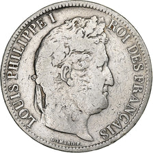 Coin, France, Louis-Philippe, 5 Francs, 1831, Rouen, VF(20-25), Silver