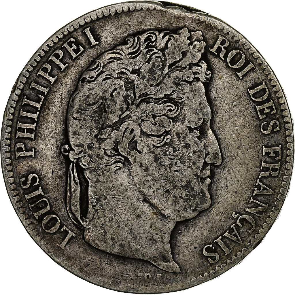 Münze, Frankreich, Louis-Philippe, 5 Francs, 1833, Lille, S, Silber, KM:749.13