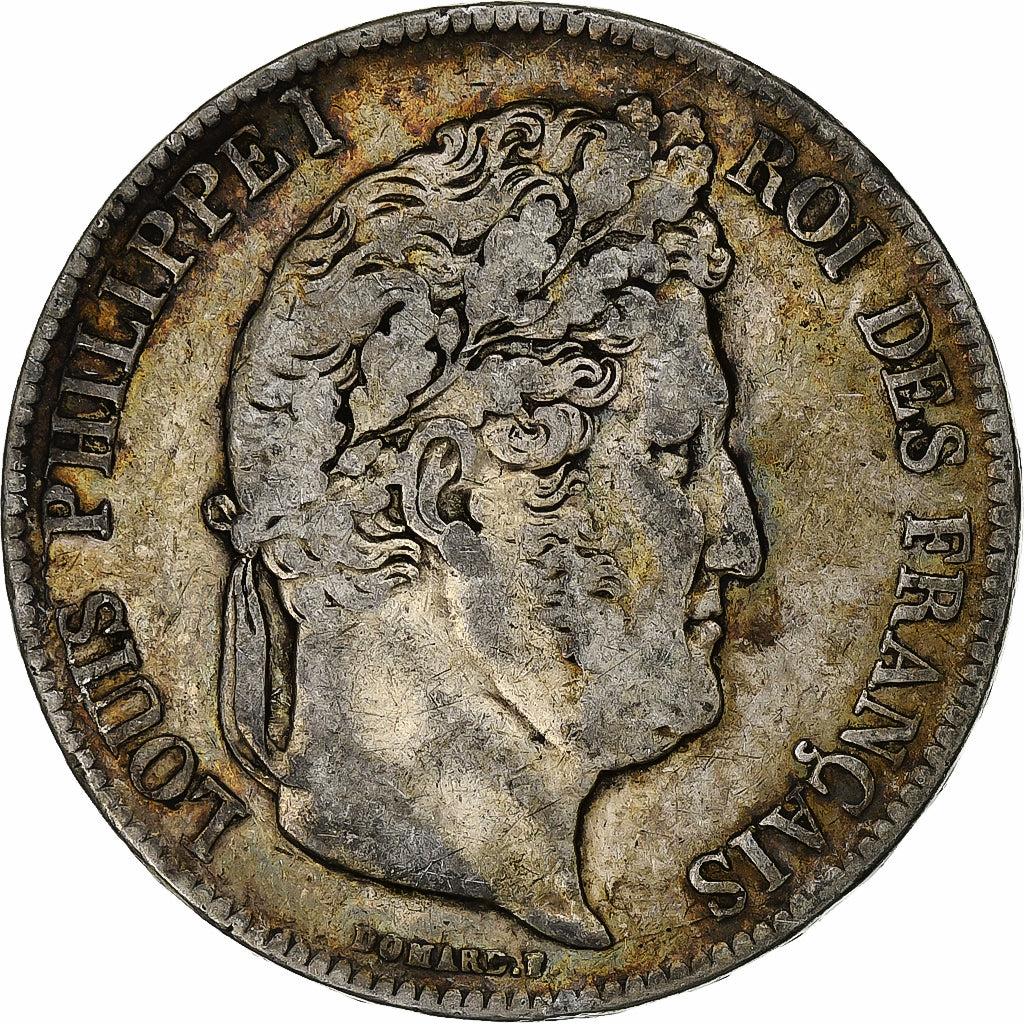 Munten, Frankrijk, Louis-Philippe, 5 Francs, 1837, Paris, FR, Zilver, KM:749.1