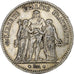 France, 5 Francs, Hercule, 1874, Paris, Silver, EF(40-45), Gadoury:745a