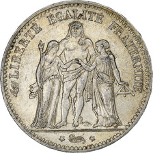 Moneta, Francia, Hercule, 5 Francs, 1875, Paris, BB, Argento, KM:820.1