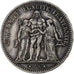 France, 5 Francs, Hercule, 1876, Bordeaux, Silver, VF(30-35), Gadoury:745a