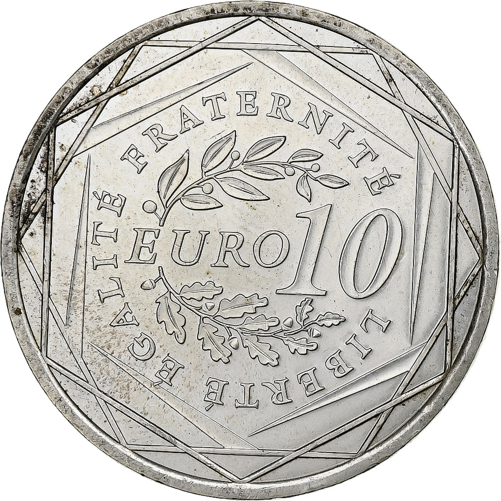 Frankrijk, 10 Euro, 2009, Zilver, PR, Gadoury:EU337, KM:1580