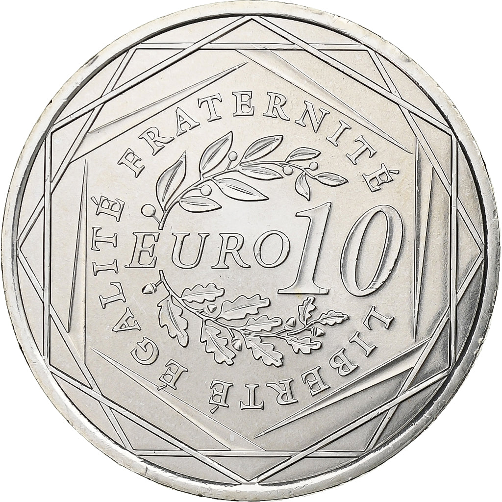 Francja, 10 Euro, 2009, Srebro, MS(65-70), Gadoury:EU337, KM:1580