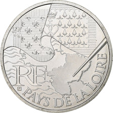 France, 10 Euro, 2010, Paris, Silver, MS(60-62), KM:1665