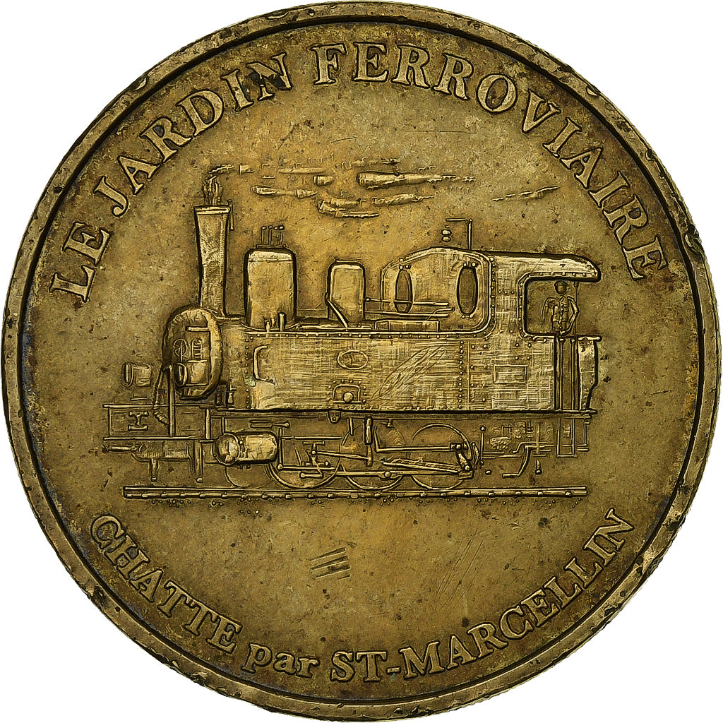 Frankrijk, Token, Chatte - Jardin Ferroviaire n°1, 1998, Copper-nickel