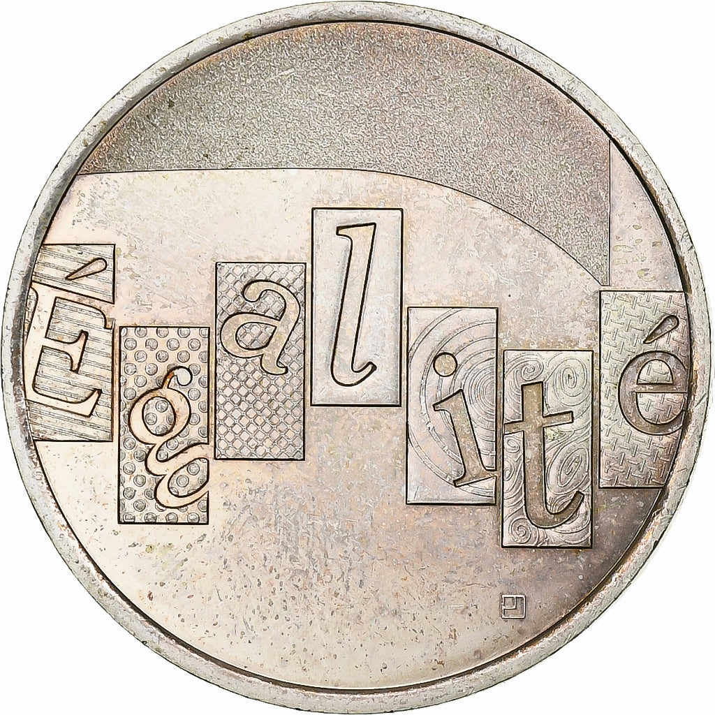 France, 5 Euro, Egalité, 2013, Paris, Silver, EF(40-45)